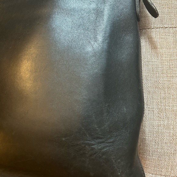 Coach Vintage Black Square Bag 11” x 11” x 3” Good condition - Picture 11 of 16